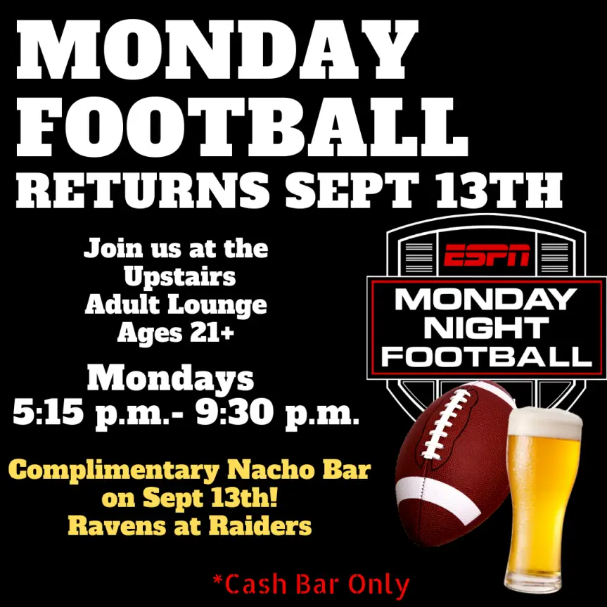 Getting Ready for Monday Night Football!