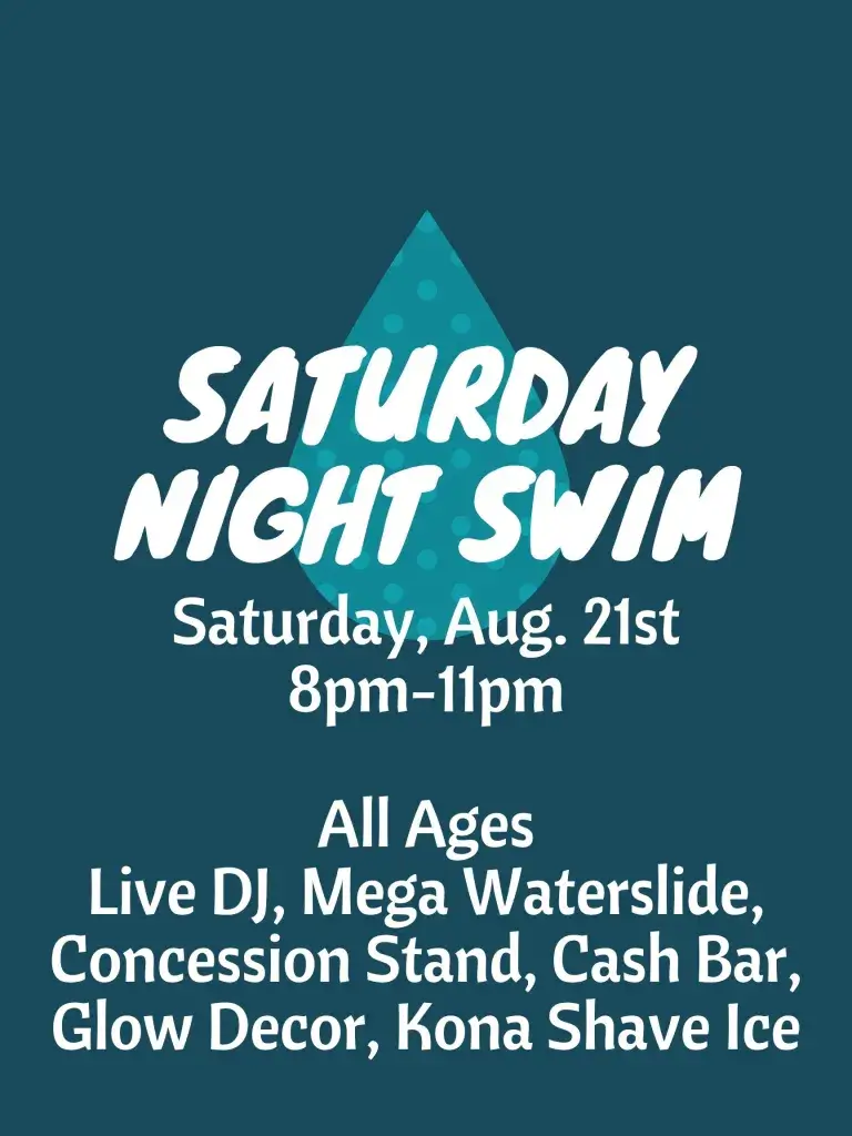 Flyer for Join us for Glowing Fun Under the Stars!