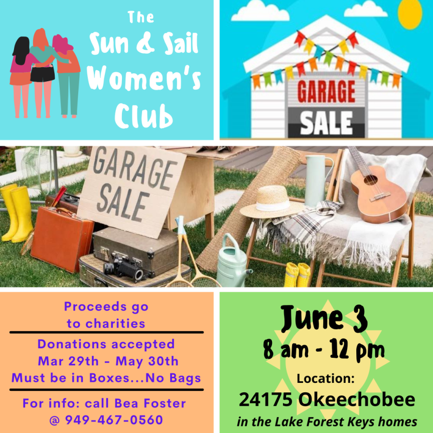 Flyer for Two Great Events on Saturday, June 3rd!