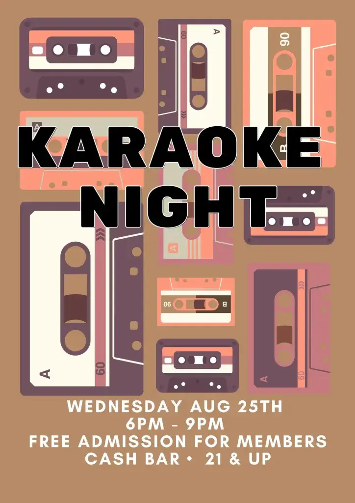 Flyer for Karaoke This Wednesday!