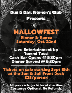 Hallowfest event flyer