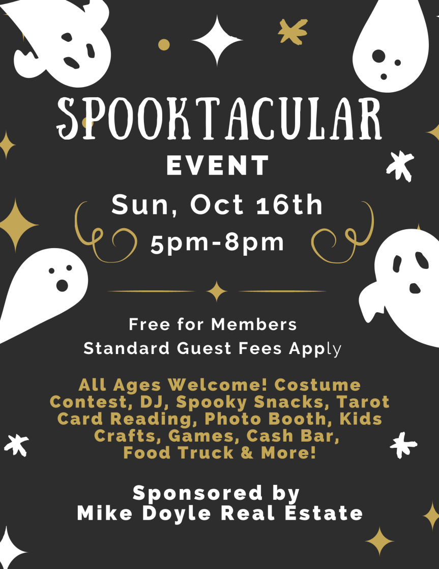 Flyer for Next Sunday (Oct 16th) All Ages Spooktacular Event!